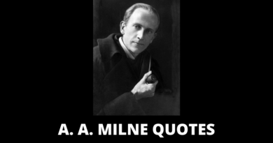 A. A. Milne Quotes featured