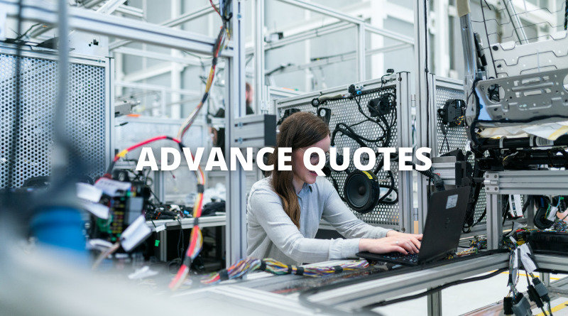ADVANCE QUOTES featured