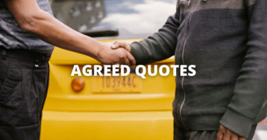 AGREED QUOTES featured