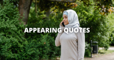 APPEAR QUOTES featured