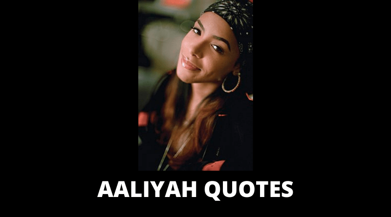 Aaliyah Quotes featured