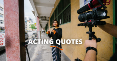 Acting Quotes featured