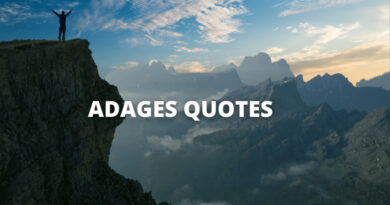 Adage Quotes featured