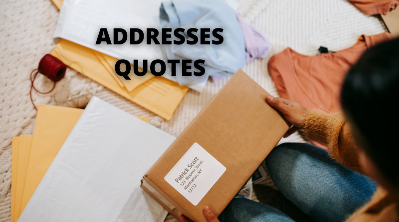 Address Quotes featured