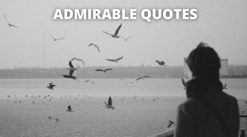 Admirable Quotes featured