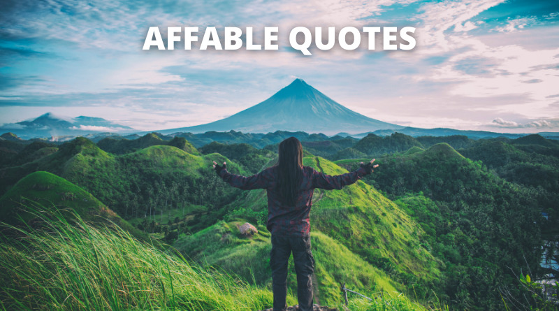 Affable Quotes Featured