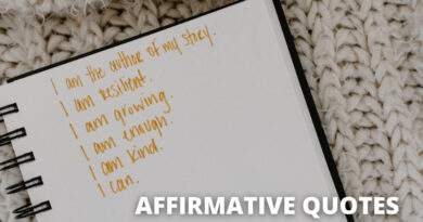 Affirmative Quotes Featured