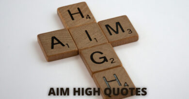Aim High Quotes featured