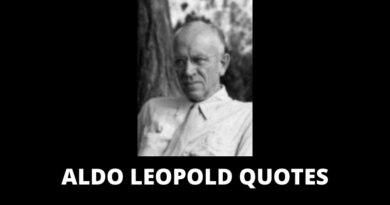 Aldo Leopold Quotes featured