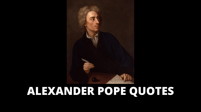 Alexander Pope quotes featured