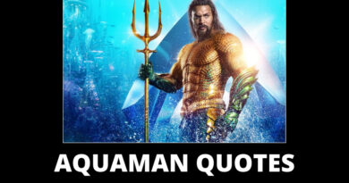 Aquaman Quotes featured