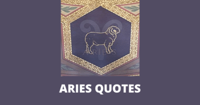 Aries Quotes Featured