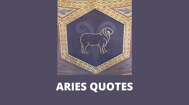 Aries Quotes Featured