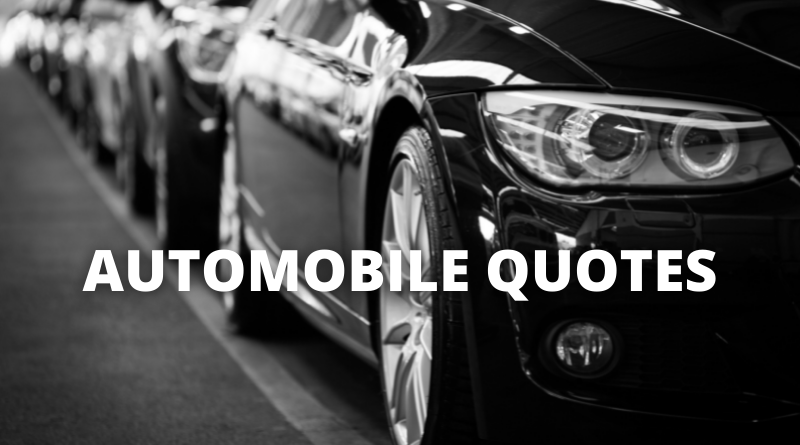Automobile quotes featured