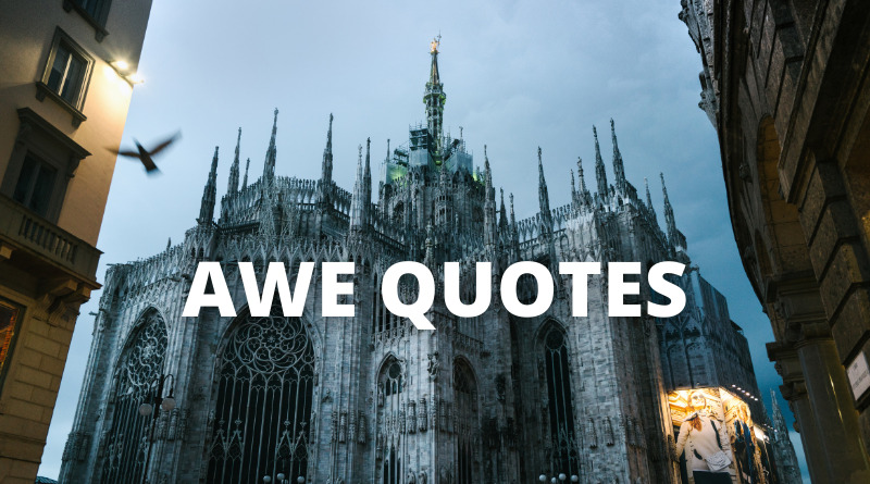 Awe Quotes featured