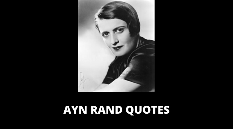 Ayn Rand Quotes featured