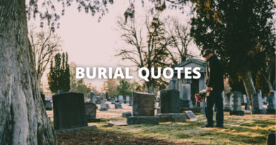 BURIAL QUOTES featured