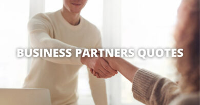 BUSINESS PARTNER QUOTES featured