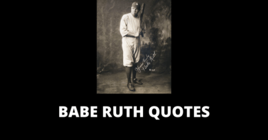Babe Ruth Quotes featured
