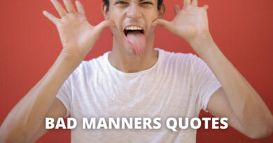 Bad manners quotes featured