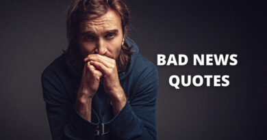 Bad news quotes featured