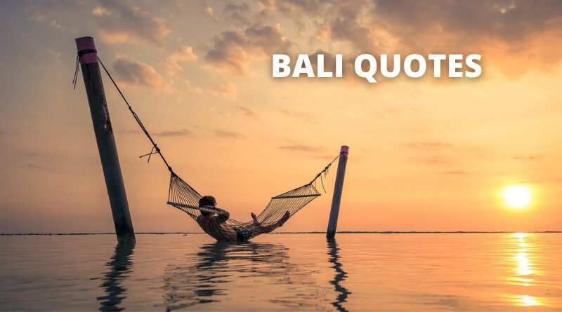 Bali Quotes featured