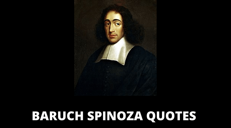 Baruch Spinoza quotes featured