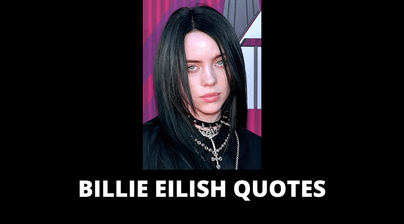Billie Eilish quotes featured