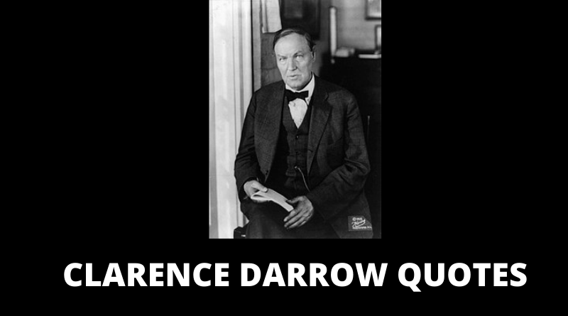 CLARENCE DARROW QUOTES FEATURED