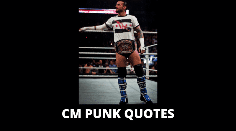 Motivational CM Punk Quotes