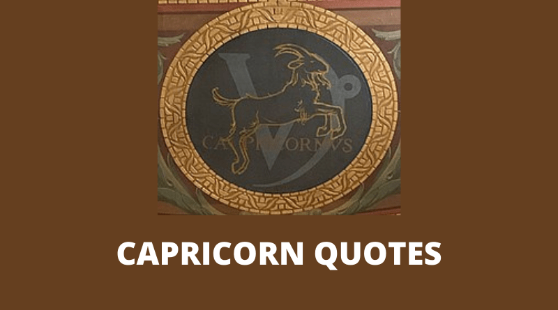 Capricorn Quotes Featured