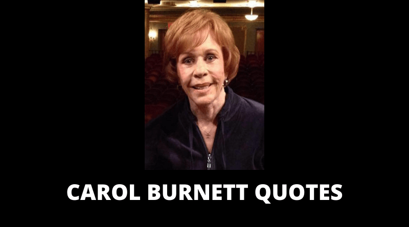 Carol Burnett Quotes featured
