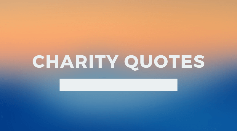 Charity Quotes featured