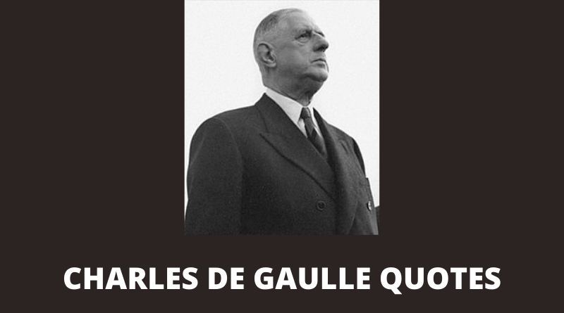 Charles de Gaulle Quotes featured