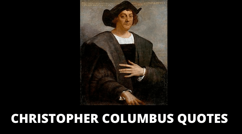 55 Christopher Columbus Quotes On Success In Life – OverallMotivation