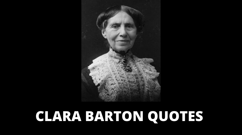 Clara Barton quotes featured