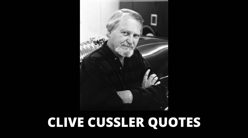 Inspirational Clive Cussler Quotes