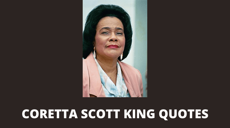 Coretta Scott King quotes featured