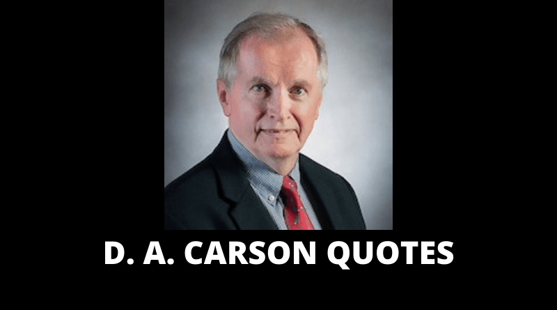 D A Carson quotes featured