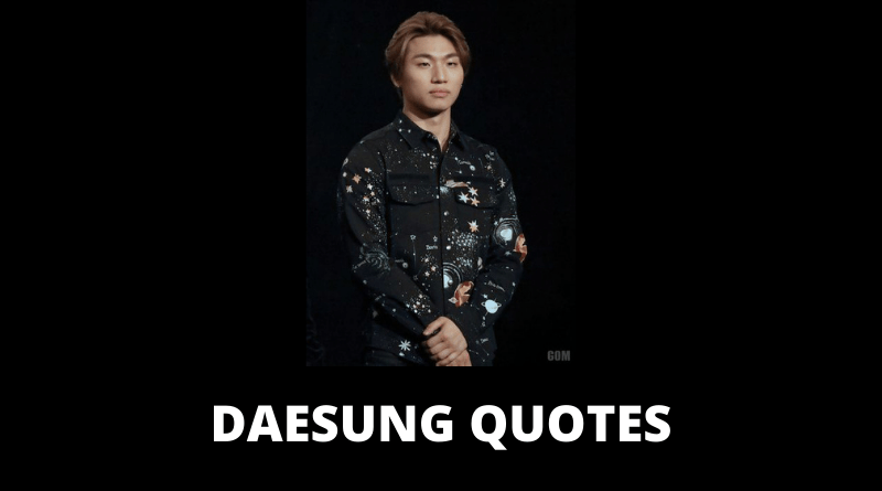 Daesung Quotes featured