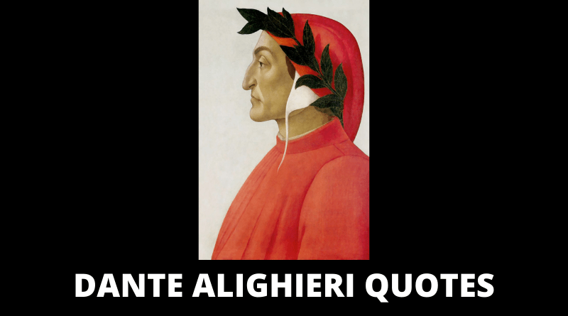 Dante Alighieri Quotes featured