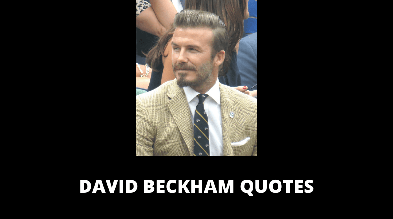 David Beckham Quotes featured