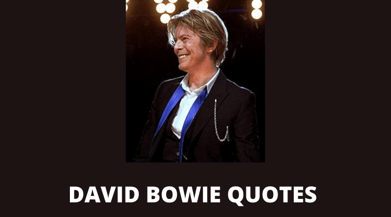 David Bowie quotes featured