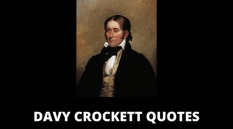David Crockett quotes featured