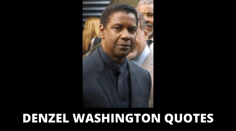 Denzel Washington Quotes featured