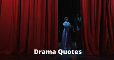 Drama Quotes featured