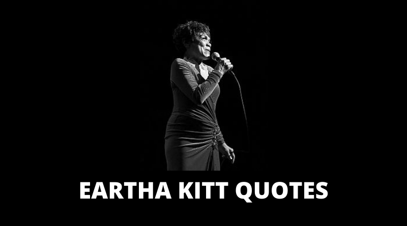 Eartha Kitt quotes featured