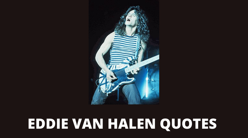 Eddie Van Halen quotes featured