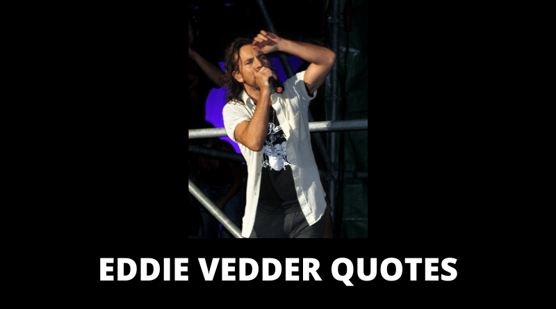 Eddie Vedder Quotes featured