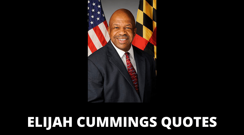 Elijah Cummings quotes featured